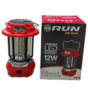 LAMPARA LED DE EMERGENCIA RECARGABLE RUN ## LINEM10 ## 12W 6500K