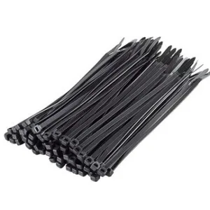 CORREAS DE AMARRE (T-RAP) 4" X 2.5mm NEGRO (100 PZAS) ## CA07 ## RUN