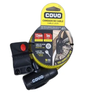 CANDADO DE CABLE P/BICICLETA ## CV-CLK-2 ## COVO