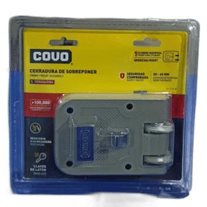 CERRADURA JIMMY PROOF CILINDRO SUELTO ## CV-TCLK-BL ## COVO