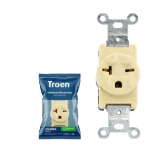 TOMA MIXTO MARFIL 20AMP 250V ## SCT-U08-D ## TROEN