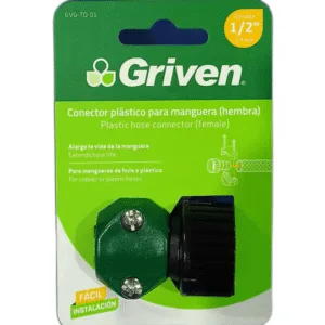 CONEXION HEMBRA 1/2" P/MANGUERA PLAST ## GVG-TD-01 ## GRIVEN