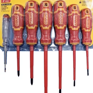 JUEGO DE DESTORNILLADORES AISLADOS (7 PZAS) ## CV-SDE-1N ## COVO