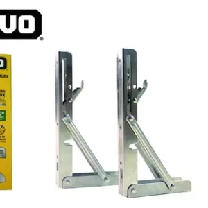 SOPORTE PLEGABLE P/ESTANTES 20cm x 10,5cm ## CV-FSBR-200MM ## COVO