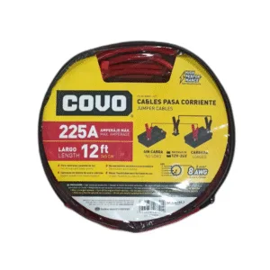 CABLES PASA CORRIENTE 225AMP 12FT (3,65m) ## CV-BC-8AWG ## COVO