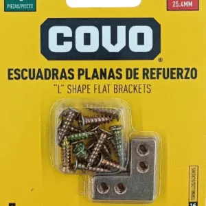 ESCUADRA PLANA DE REFUERZO 1" (4PZAS) ## A307-MPB-1 ## COVO