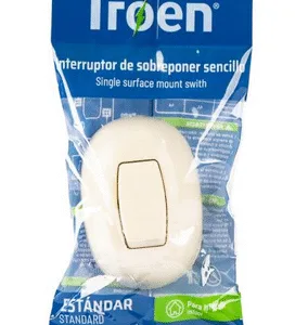 INTERRUPTOR SUPERFICIAL 4AMP ## A136-G221-1 ## TROEN