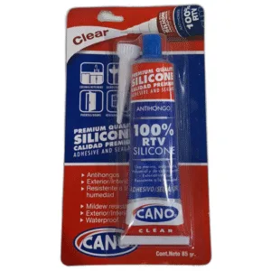 SILICON ANTIHONGOS TRANSPARENTE 85gr - CANO