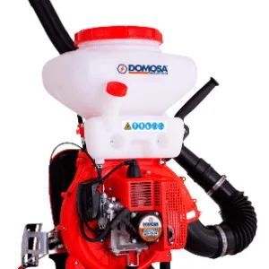 FUMIGADORA AGRICOLA D/ESPALDA 12LTS MOTOR 2T ## 33-DFP-12-2T ## DOMOSA