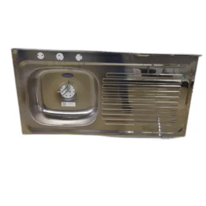 FREGADERO A100X50 PONCHERA IZQ (SUP) ## FR0124-22 ## FANAINOX