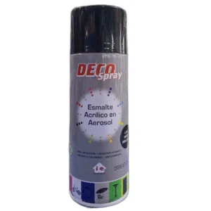 SPRAY NEGRO BRILLANTE 400ML DECO SPRAY - CERDEX
