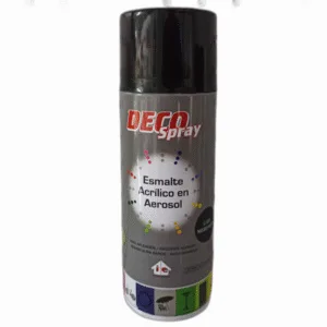 SPRAY NEGRO MATE 400ML DECO SPRAY - CERDEX