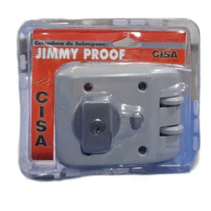 CERRADURA JIMMY PROOF CILINDRO SUELTO / POMO FIJO MOD.2 C/P (BLISTER) - CISA