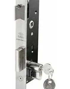 CERRADURA EMBUTIR PESTILLO/TIRADOR 25mm NK/AM - CISA