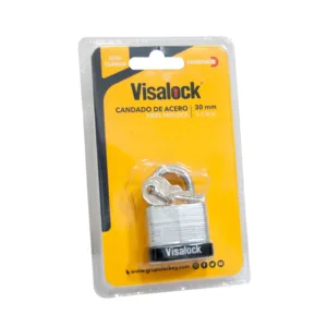 CANDADO 30mm LAMINADO BLISTER ## 91002490 ## VISALOCK