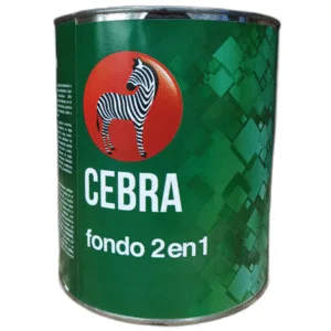 FONDO ANTICORROSIVO 2 EN 1 GRIS 1G ## 4200-601 ## CEBRA