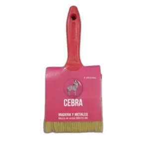 BROCHA 4" ROJA ## 0024-C12 ## CEBRA