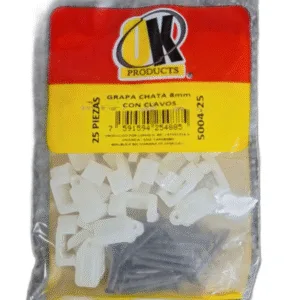 GRAPA CHATA C/CLAVO 8mm ## 5004-25 ## CONINCA