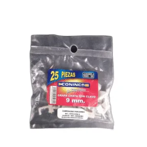 GRAPA CHATA C/CLAVO 9mm ## 5005-25 ## CONINCA