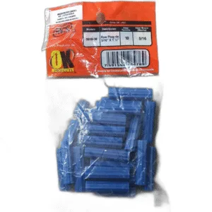 RAWPLUG LISO 5/16" X 1 1/2" AZUL (30 PZAS) ## 5610-30 ## OK
