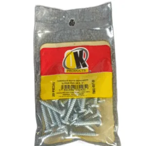 TORNILLOS AUTO/ROSC 10 x 1" C/PAN (20 PZAS) ## TB01-037-20 ## OK