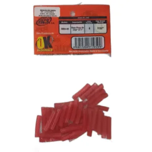 RAWPLUG LISO 7/32" X 1" ROJO (40 PZAS) ## 5604-40 ## OK
