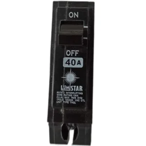 BREAKER P/EMPOTRAR 1X40 AMP ## THQL140 ## LUMISTAR