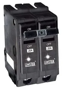BREAKER SUPERFICIAL 2X50 AMP ## THQD250 ## LUMISTAR