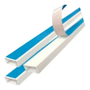 CANALETA PVC C/ADHESIVO 12mmX12mmX2mts ## CAN01 ## LUMISTAR