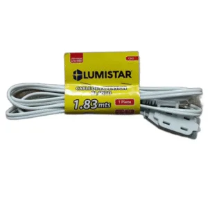 CABLE DE EXTENSION BLANCO X 1,83m ## CX01 ## LUMISTAR