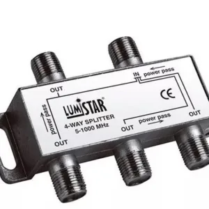 SPLITTER 4 VIAS PROFESIONAL 1000MHZ ## SPL09 ## LUMISTAR (NP)