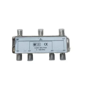 SPLITTER 6 VIAS PROFESIONAL 1000MHZ ## SPL10 ## LUMISTAR (NP)