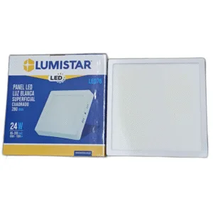 PANEL LED CUAD SUPERFICIAL LUMISTAR # LED76 # 24W
