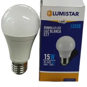 BOMBILLO LED LUMISTAR # LED28 # 15W E27 6500K