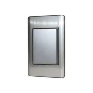 INTERRUPTOR SENCILLO P/EMP DE 3 VIAS PLATA ## SW46 ## LUMISTAR