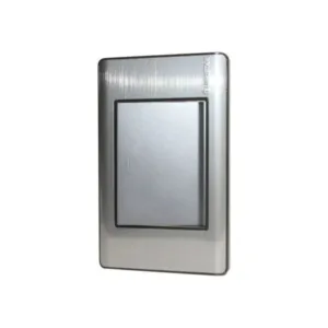 INTERRUPTOR SENCILLO P/EMP PLATA ## SW66 ## LUMISTAR