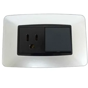 INTERRUPTOR TOMA P/EMP PLATA ## SW78 ## LUMISTAR