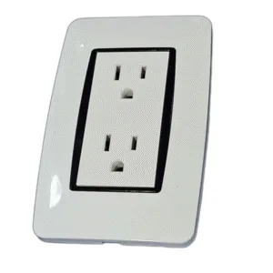 TOMA DOBLE P/EMP BLANCA 15AMP ## SW80 ## LUMISTAR