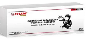 ELECTRODO 7018 1/8" 5KG RUN (3.20 x 350mm) ## ELE04 ##