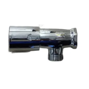 LLAVE DE ARRESTO 1/2" x 1/2" CROMADA REDONDA ## L164 ## FAGUAX