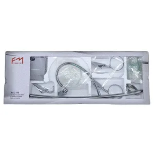 ACCESORIOS P/BAÑO CROMADO (SET 6 PIEZAS) ## ACC-09 ## FERMETAL