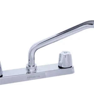 GRIFERIA P/FREGADERO PICO DE 10" CROMADA  ## GRI-12 ## FERMETAL