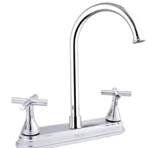 GRIFERIA P/FREGADERO 8" CUELLO CISNE MANILLA CROSS ## GRI-200 ## FERMETAL