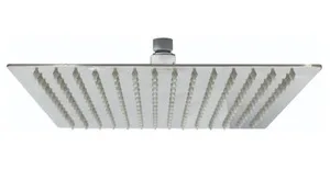 REGADERA CUADRADA ACERO INOXIDABLE 6" ## REG-103 ## UNIQUE