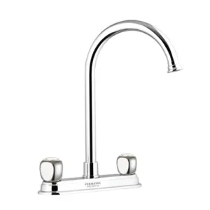 GRIFERIA P/FREGADERO 8" CUELLO CISNE MANILLA CROWN ## GRI-204 ## FERMETAL