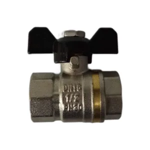 LLAVE DE BOLA CROMADA 1/2" MANILLA MARIPOSA ## LLA-120 ## FERMETAL