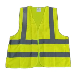 CHALECO VIAL VERDE C/BANDA GRIS TALLA XL ## SFV07XL ## PRODUSCA