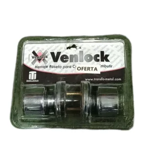 HERRAJE ROSETA P/CERRADURA CANAIMA CROMO BRILL. ## VHPCRFMVCR ## VENLOCK