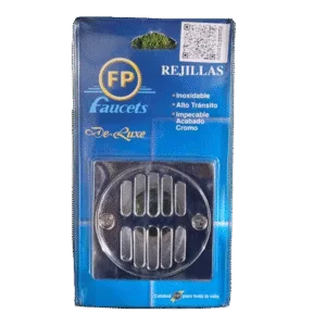 REJILLA CUADRADA ESTANDAR CROMO - FP  ## 08RJ12 ##