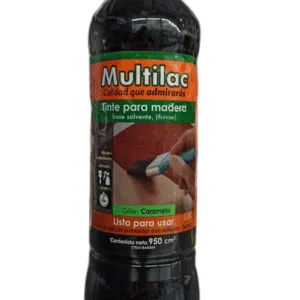 TINTA P/MADERA CARAMELO 950 cm3 BASE SOLVENTE ## 1000130 ## MULTILAC